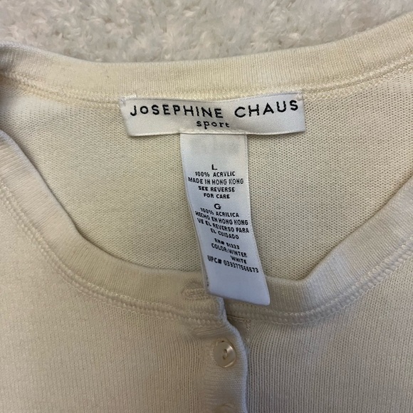 Josephine Chaus Sport Button Long Sleeve - Picture 2 of 7